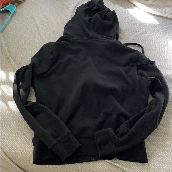 Victoria’s Secret PINK Black Zip Up Small - Picture 5 of 5